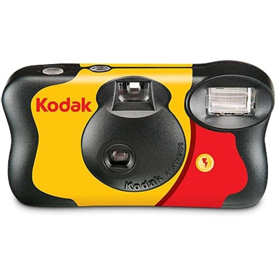 513HVzCDz4L._AC_SL1500_ دوربین تککاربرد 35 میلیمتری KODAK FunSaver - Image 1