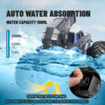 ماشین کنترلی آمفیبیوس و قایق RC – ماشین استانت 4WD با قابلیت حرکت روی آب و پرتاب آب - Image 4