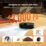 جارو رباتیک و تی‌کش Roborock Q7 Pro Max – مکش قدرتمند ۱۳,۰۰۰ پاسکال HyperForce - Image 2