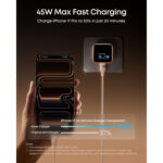 شارژر Anker Nano 45W Type-C GaN با نمایشگر هوشمند - Image 3