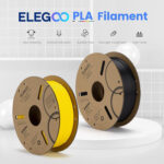 فیلامنت PLA پرینتر سه‌بعدی ELEGOO – قطر ۱.۷۵ میلی‌متر، وزن ۱ کیلوگرم، رنگ خاکستری - Image 2