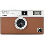دوربین آنالوگ Kodak Ektar H35 Half Frame – فیلم ۳۵ میلی‌متری، رنگ قهوه‌ای