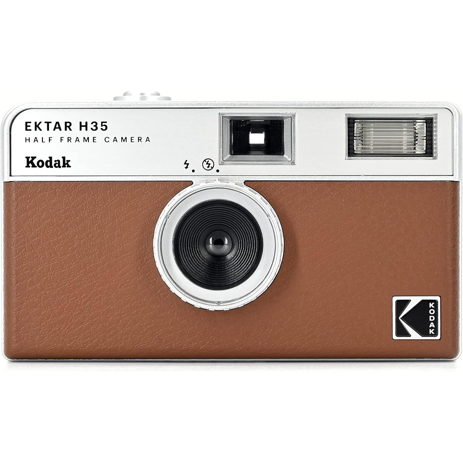 81Myocy5MXL._AC_SL1500_ دوربین آنالوگ Kodak Ektar H35 Half Frame – فیلم ۳۵ میلیمتری، رنگ قهوهای - Image 1