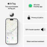 ردیاب هوشمند اپل ایرتگ نسل دوم (Apple AirTag 2nd Generation) - Image 5